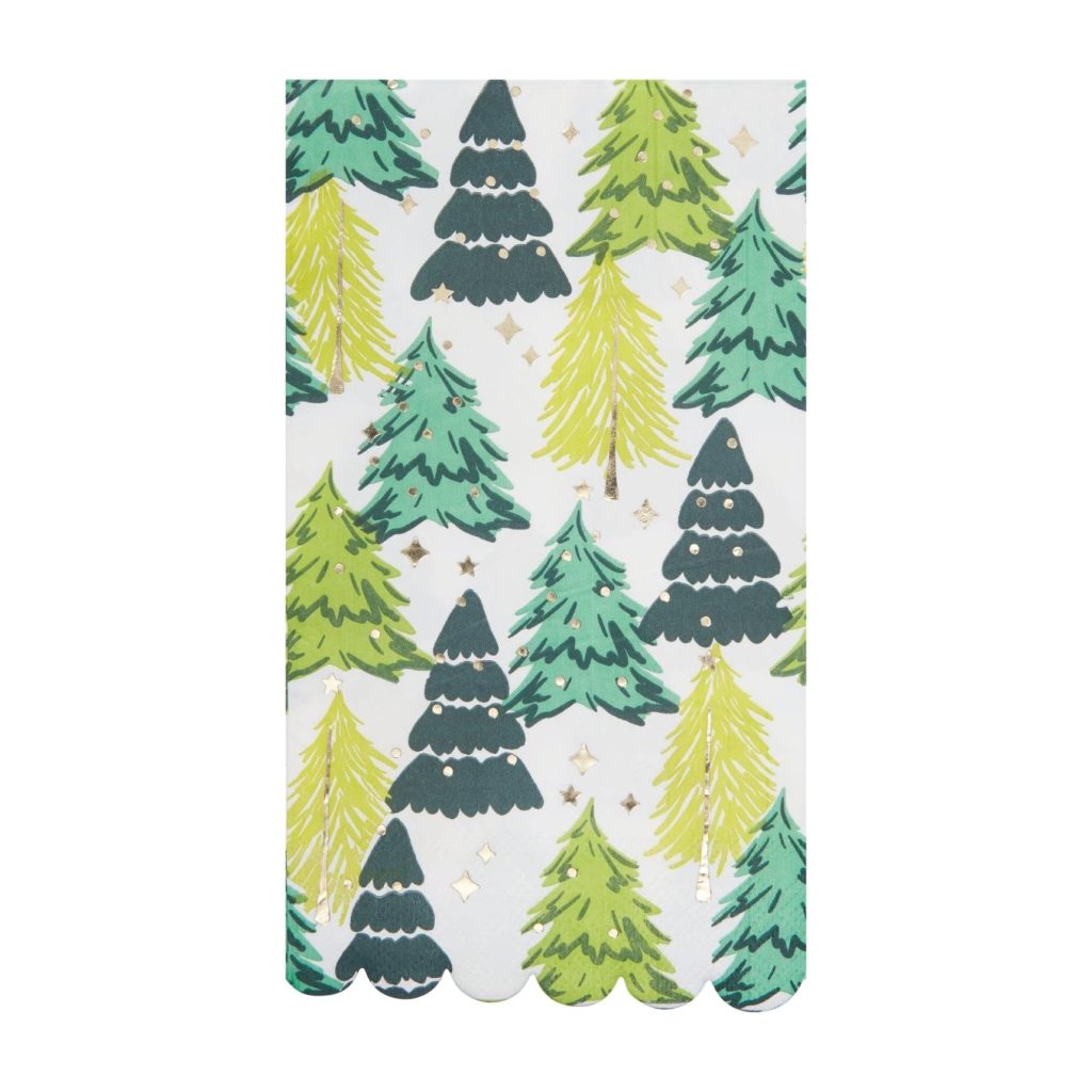 Holiday Trees Paper Guest Towels 16ct