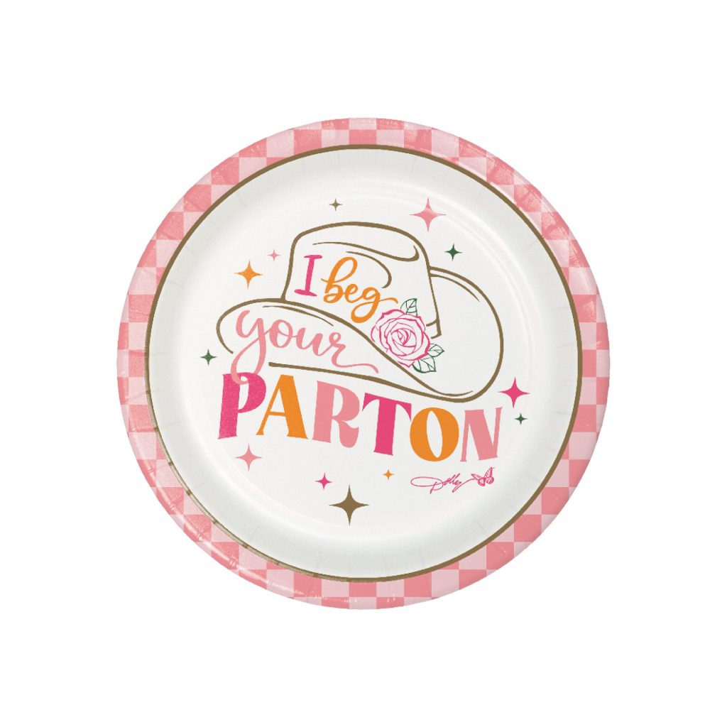 I Beg Your Parton Dessert Plates 8ct