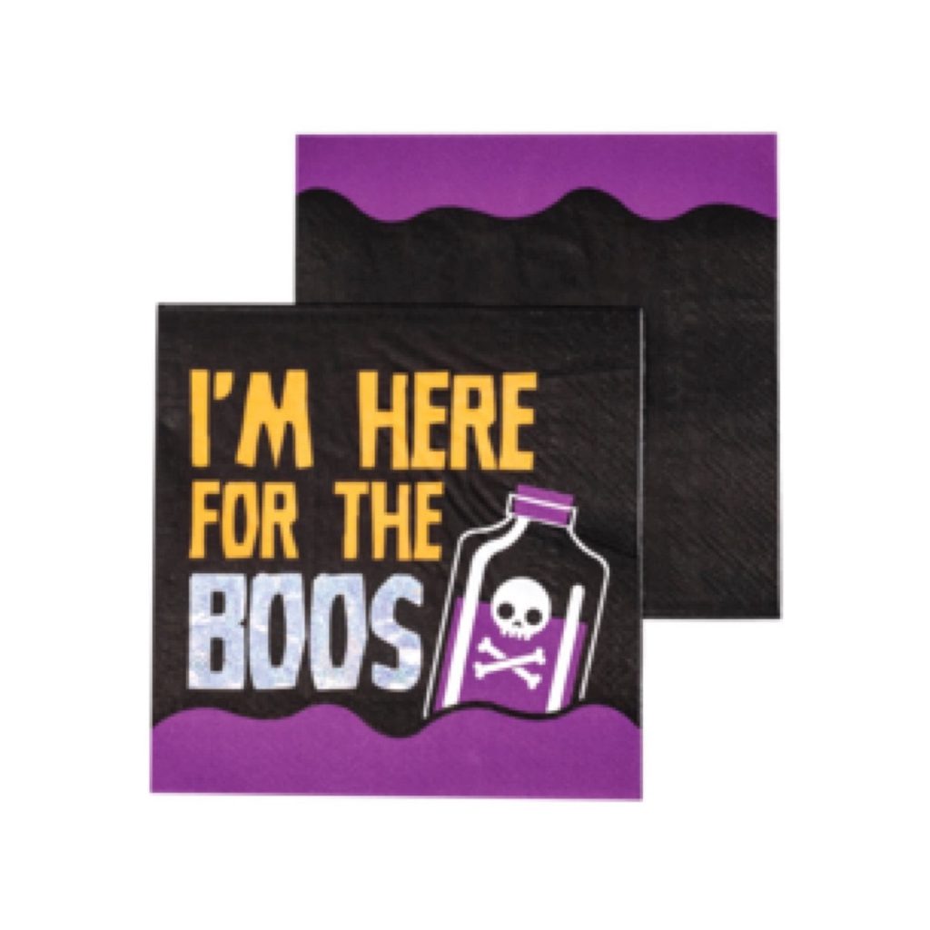 I’m Here For The Boos Dessert Napkins 20ct