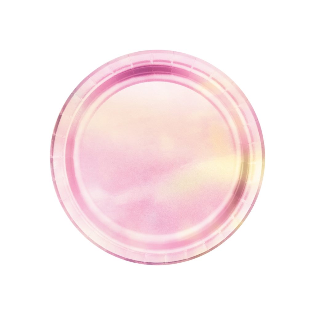 Iridescent Dessert Plates 8ct