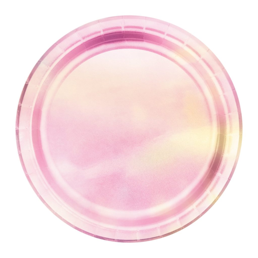 Iridescent Lunch Plates 8ct