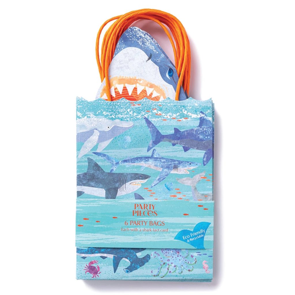 Jawsome Shark Favor Bags 6ct