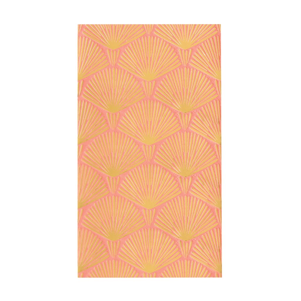 Pink & Gold Art Deco Guest Towels 16ct