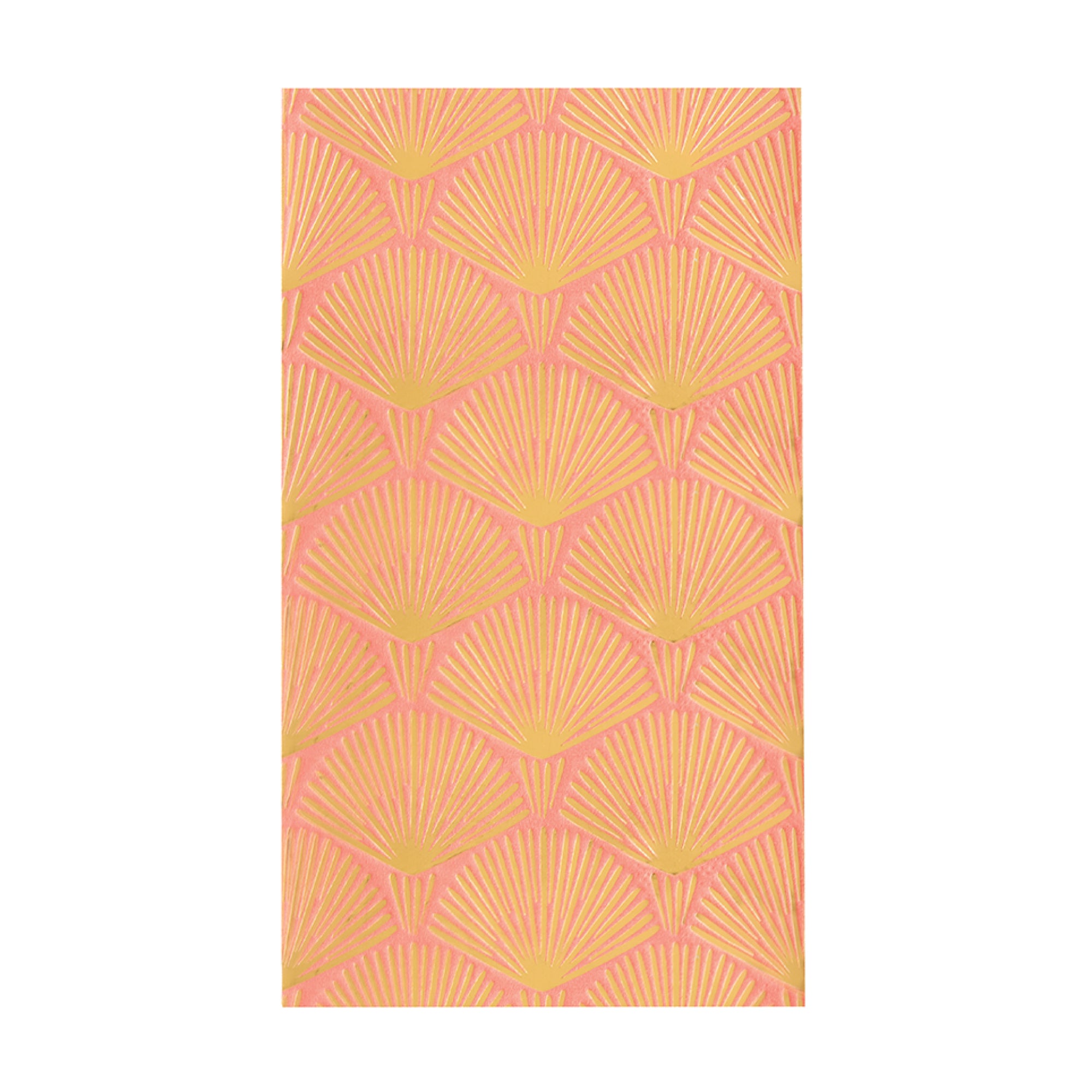 Pink & Gold Art Deco Guest Towels 16ct