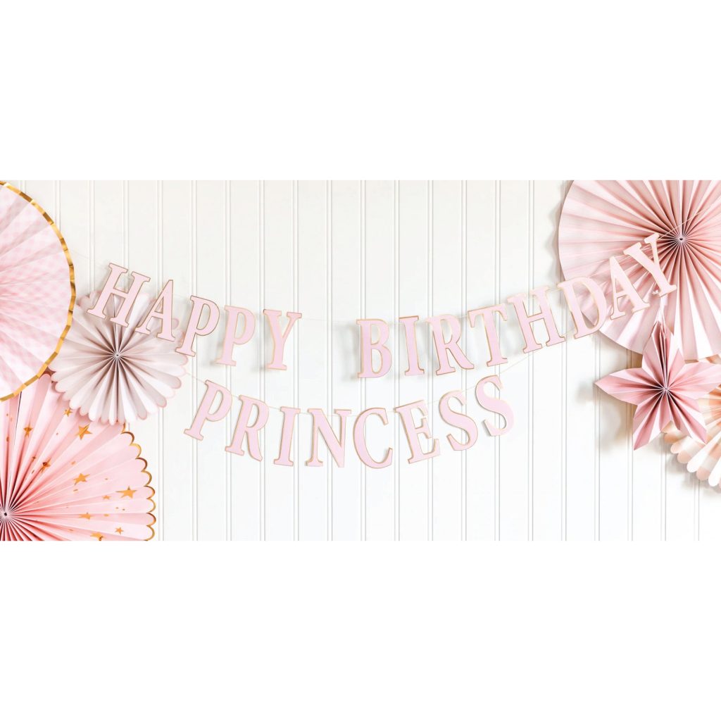 Magical Princess Happy Birthday Letter Banner 4ft