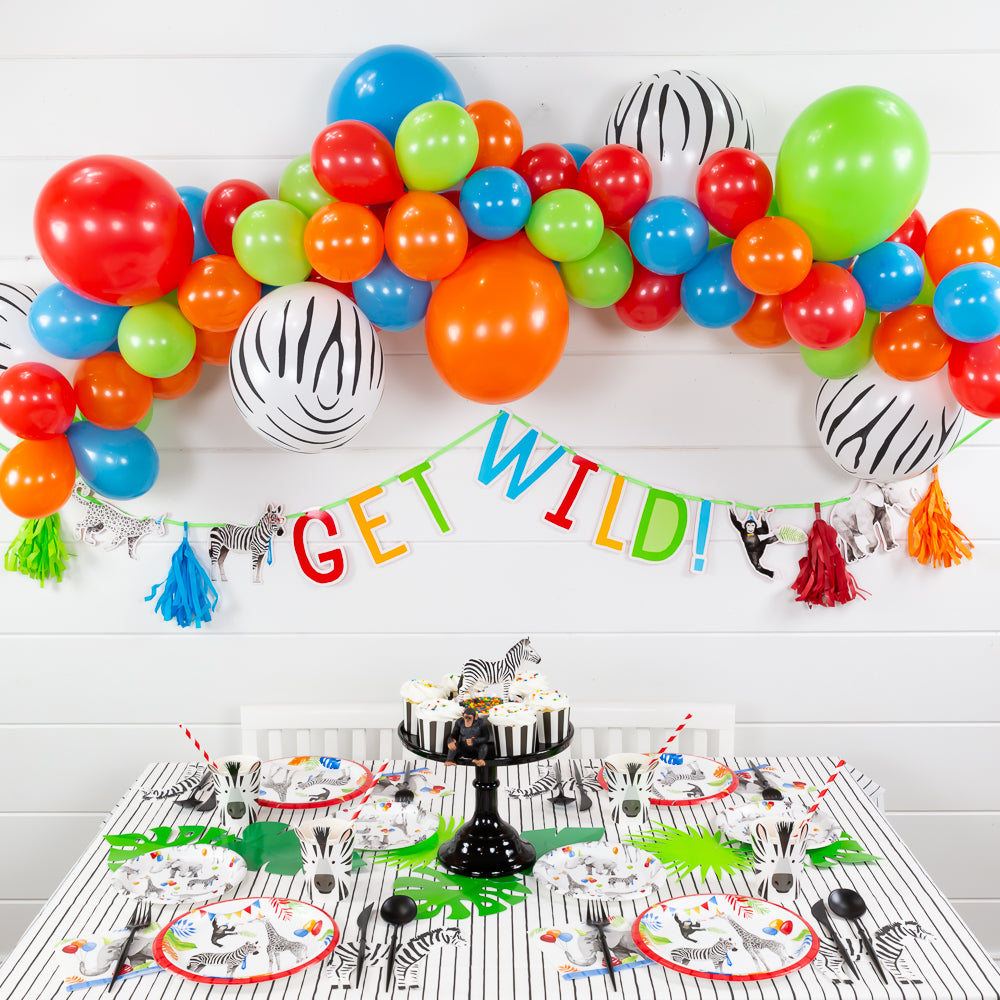 Get Wild Safari Balloon Garland Kit 6ft