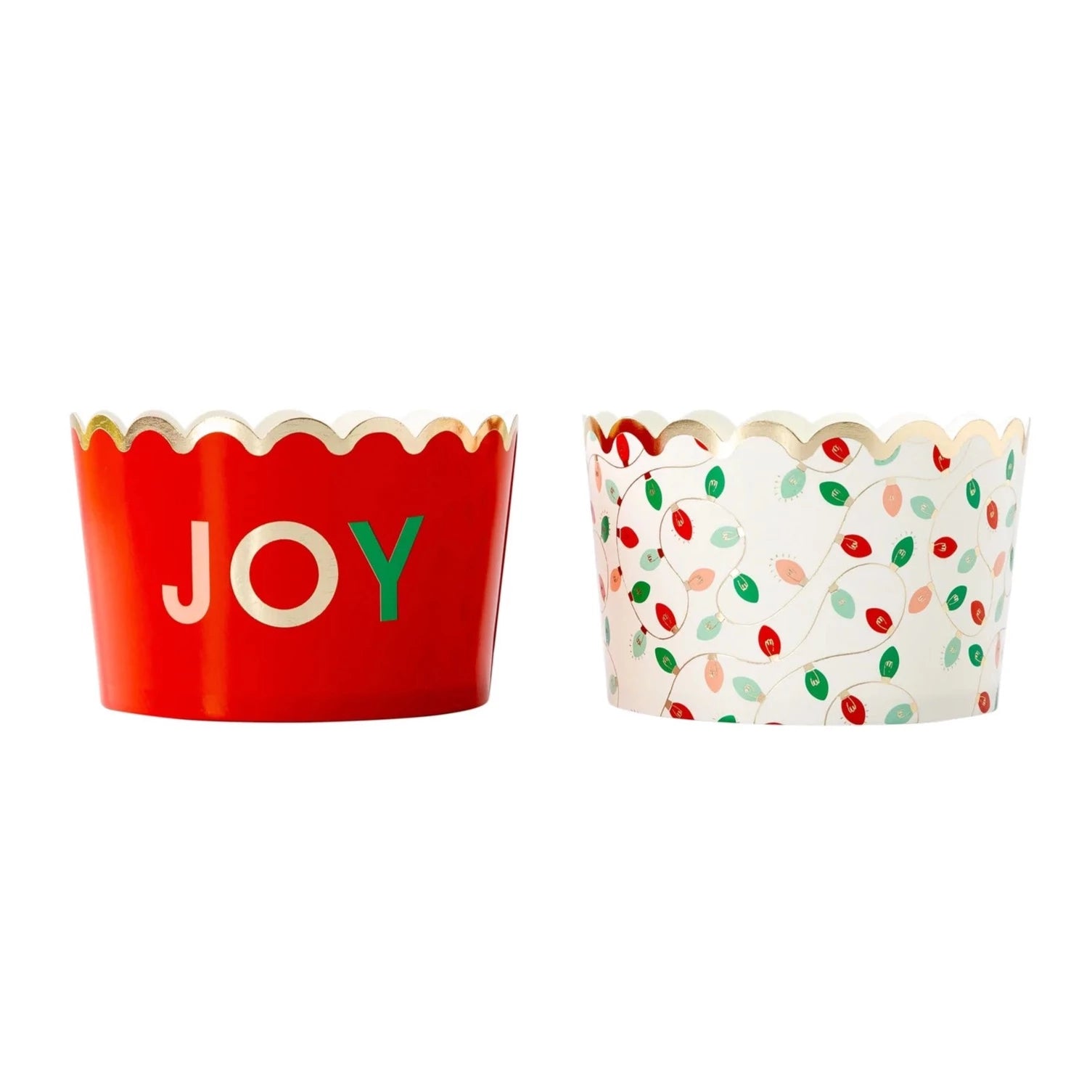 Christmas Lights Jumbo Food Cups 40ct