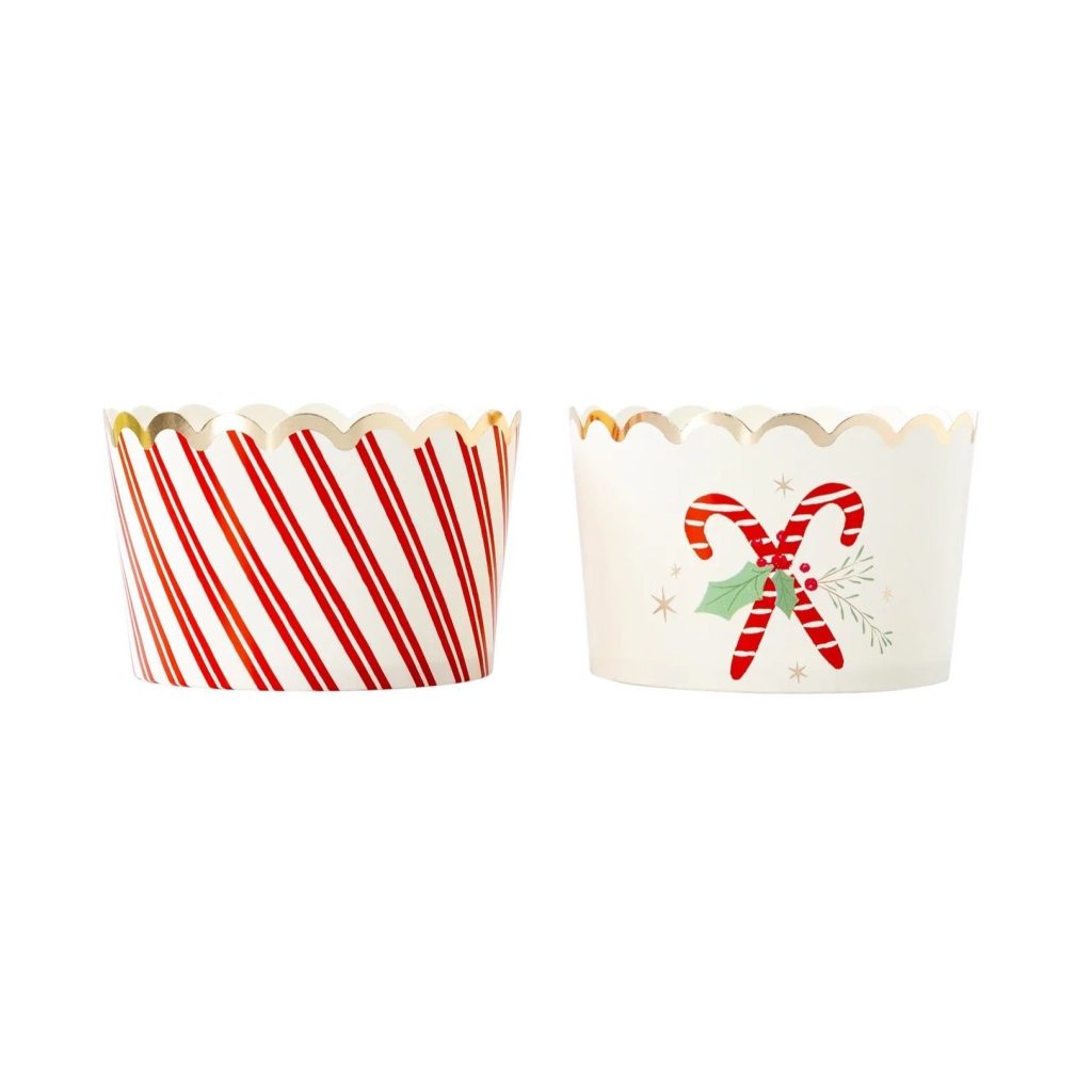 Candy Cane Jumbo Food Cups 40ct