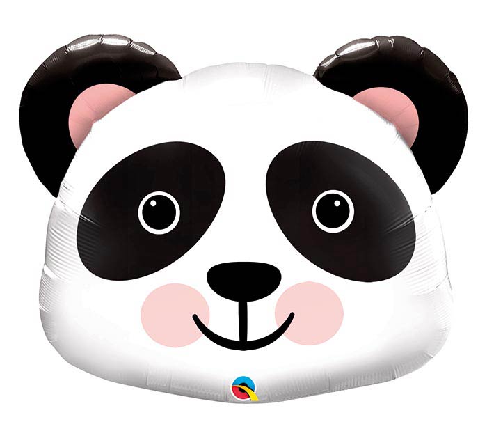 Giant Panda Foil Balloon 31in