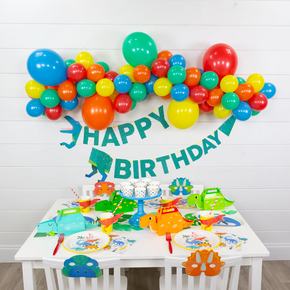 Dinosaur Party Balloon Garland Kit – 6ft.