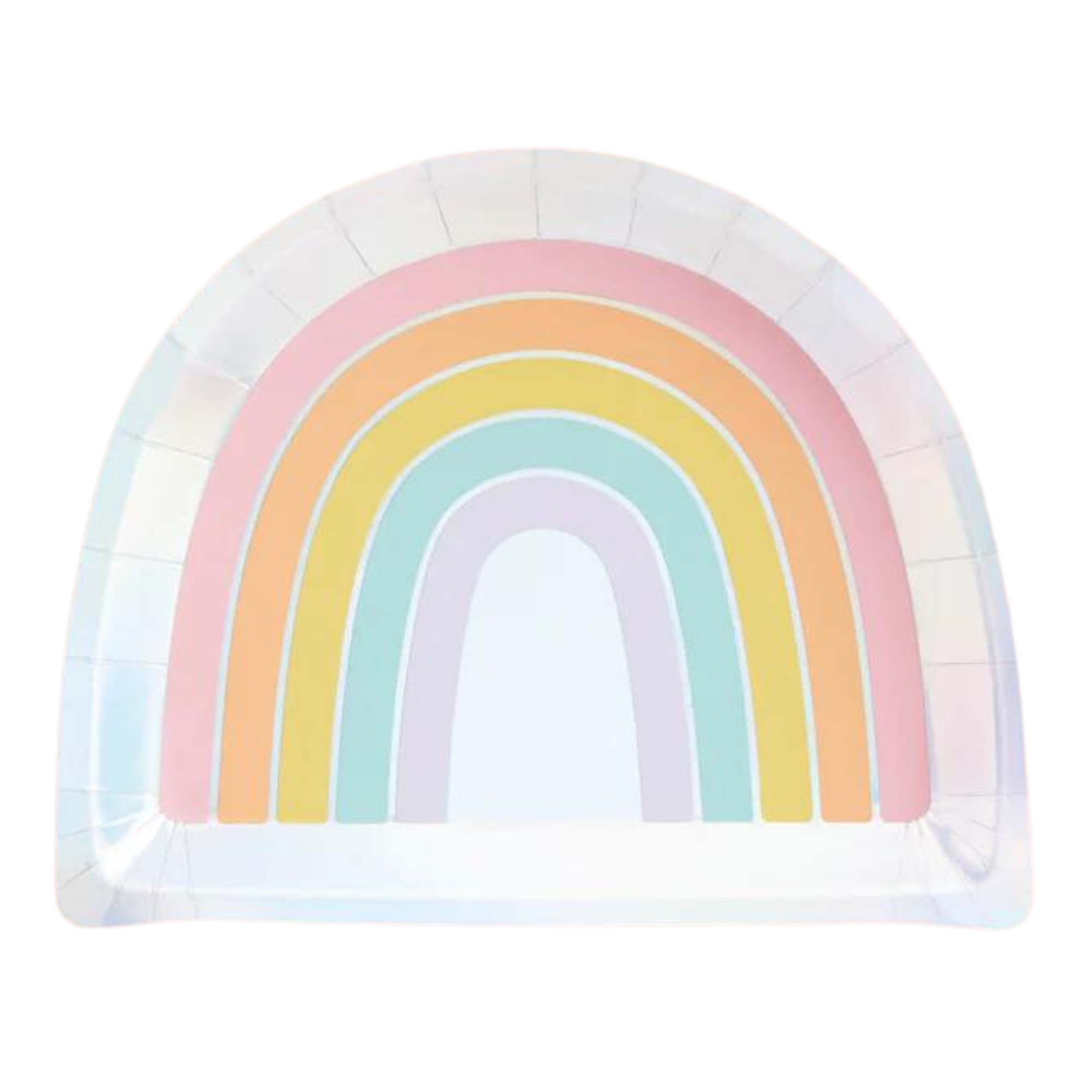 Pastel Rainbow Lunch Plates 25ct