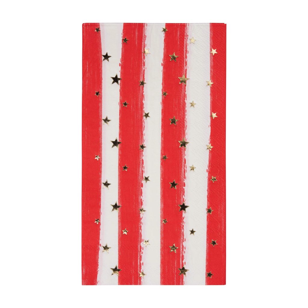 Patriotic Star Confetti Guest Towels 20ct