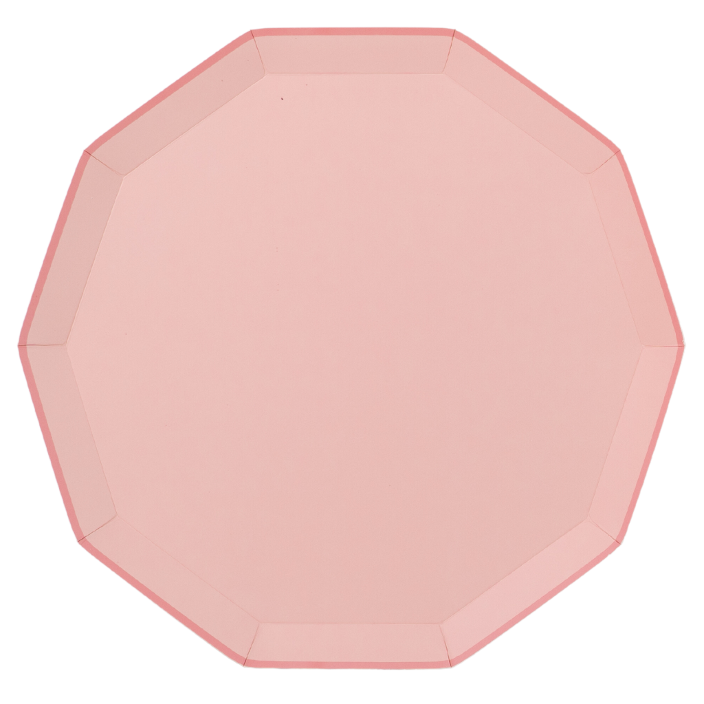 Petal Pink Dinner Plates 8ct