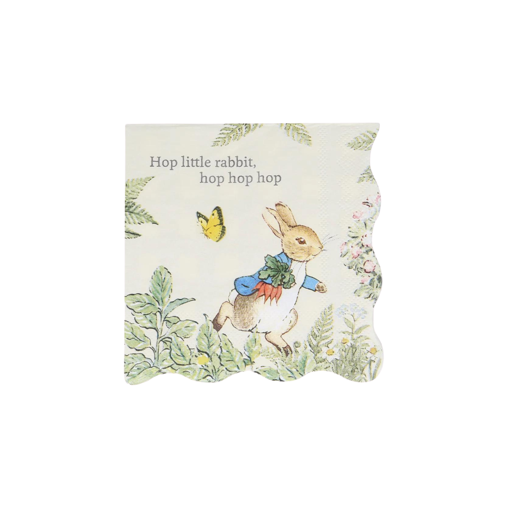 Peter Rabbit™ In The Garden Dessert Napkins 16ct