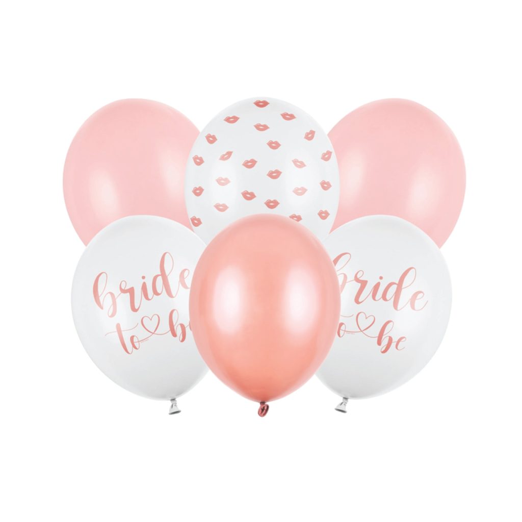 Pink Bride-to-Be Balloon Bouquet 6ct