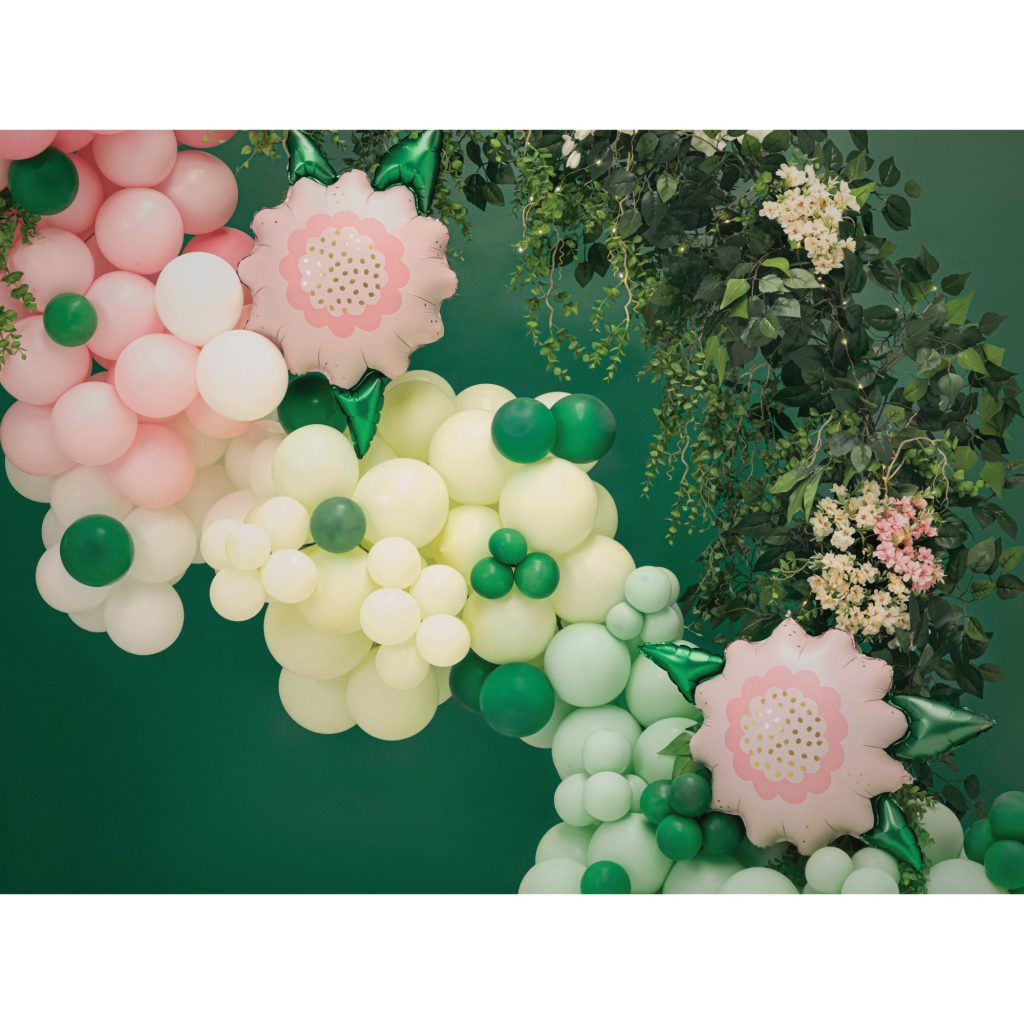 Pink Flower Foil Balloon 27in