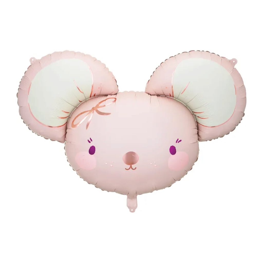 Pink Mouse Balloon 29.5in