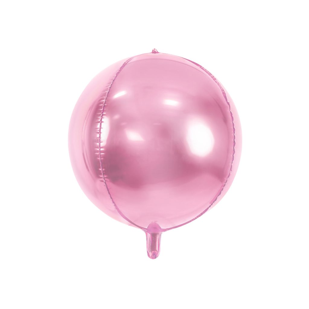 Pink Orbz Foil Balloon 16in