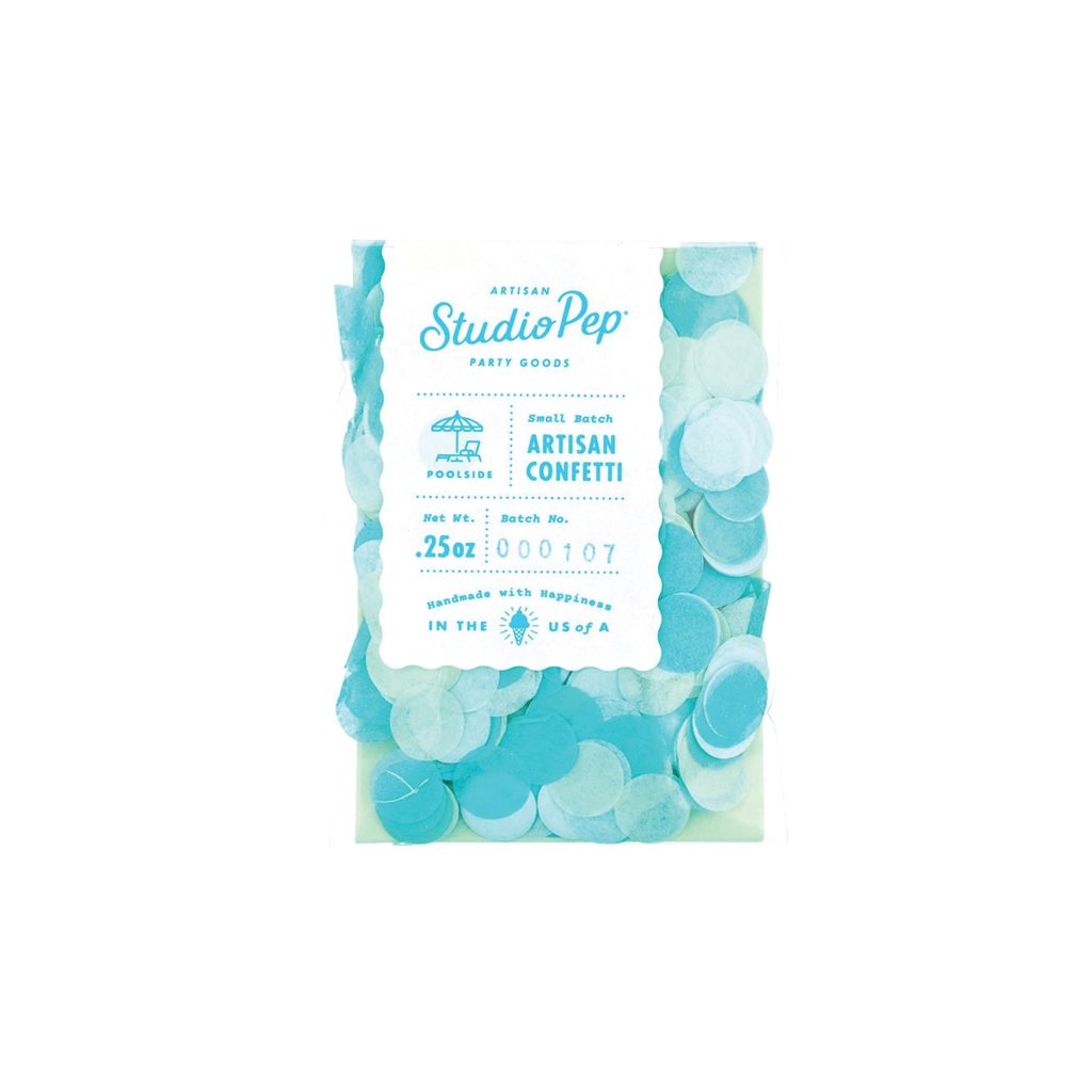 Poolside Blue Confetti Pack