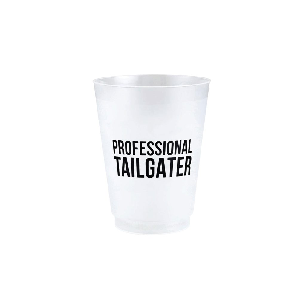 Professional Tailgater Frosted Plastic Cups 8ct