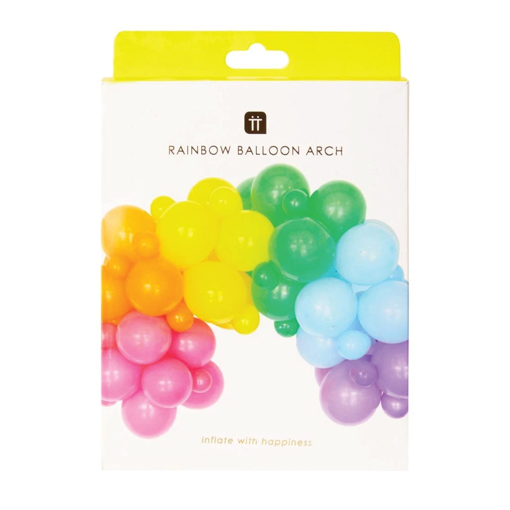 Rainbow Balloon Arch Kit 60ct