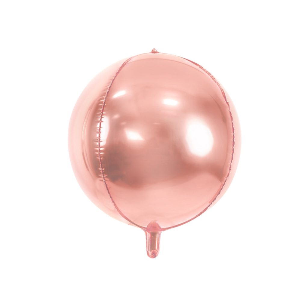 Rose Gold Orbz Foil Balloon 16in