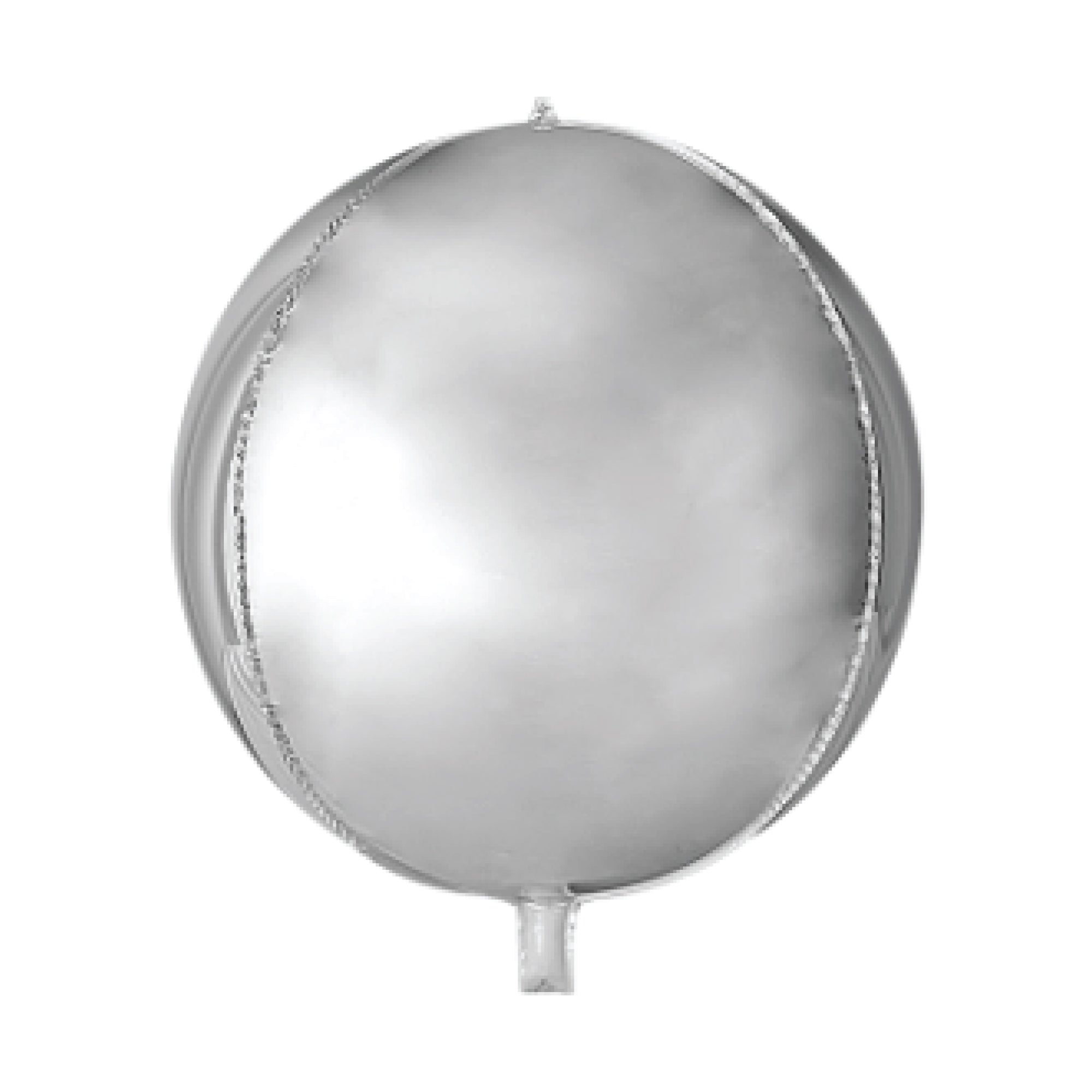 Silver Orbz Balloon 32in