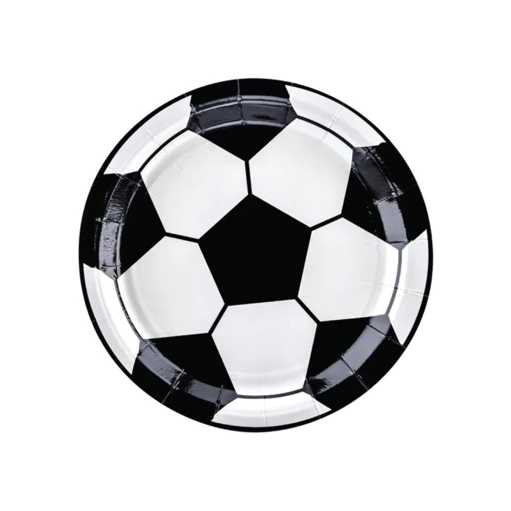 Soccer Dessert Plates 6ct