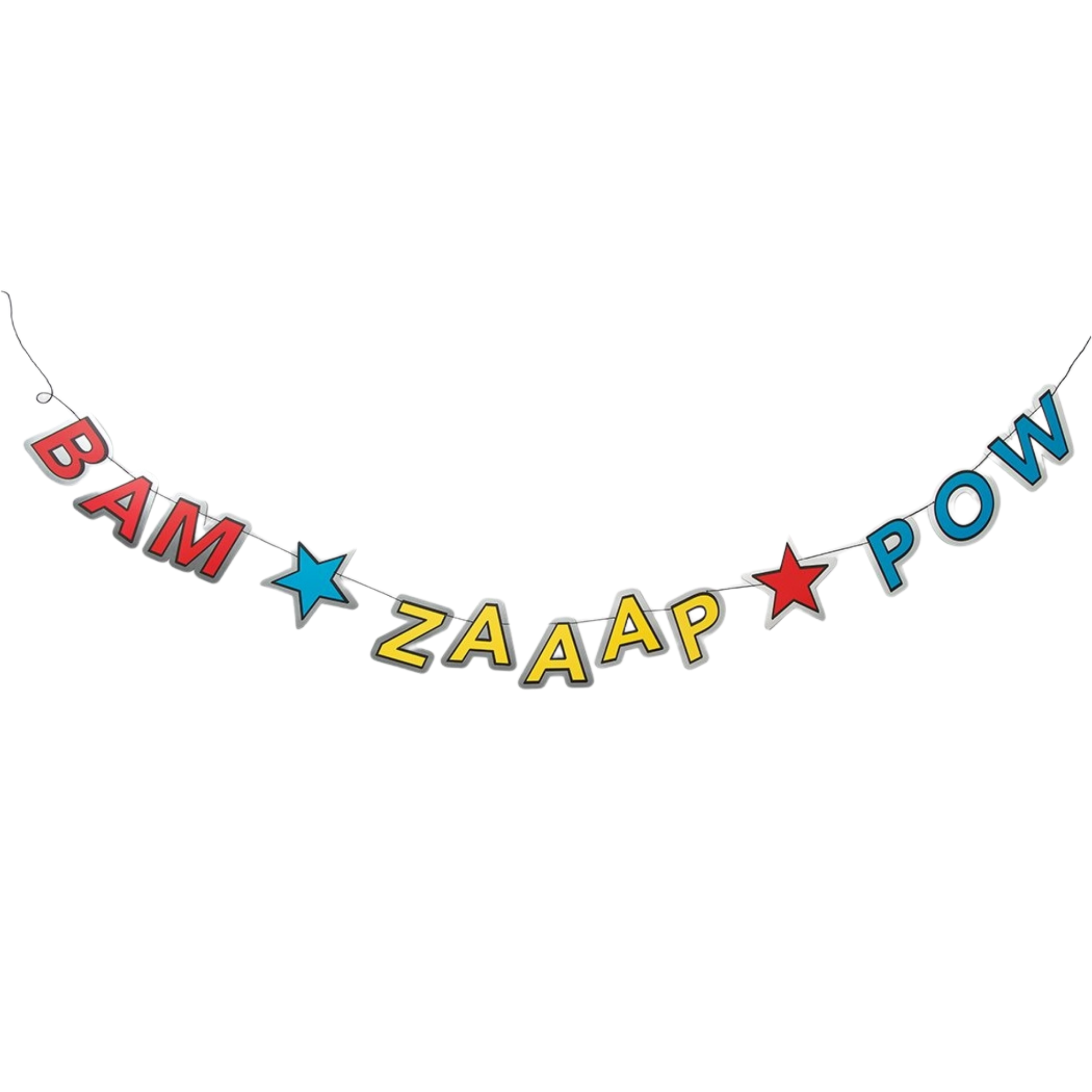 Superhero Party Banner 7ft