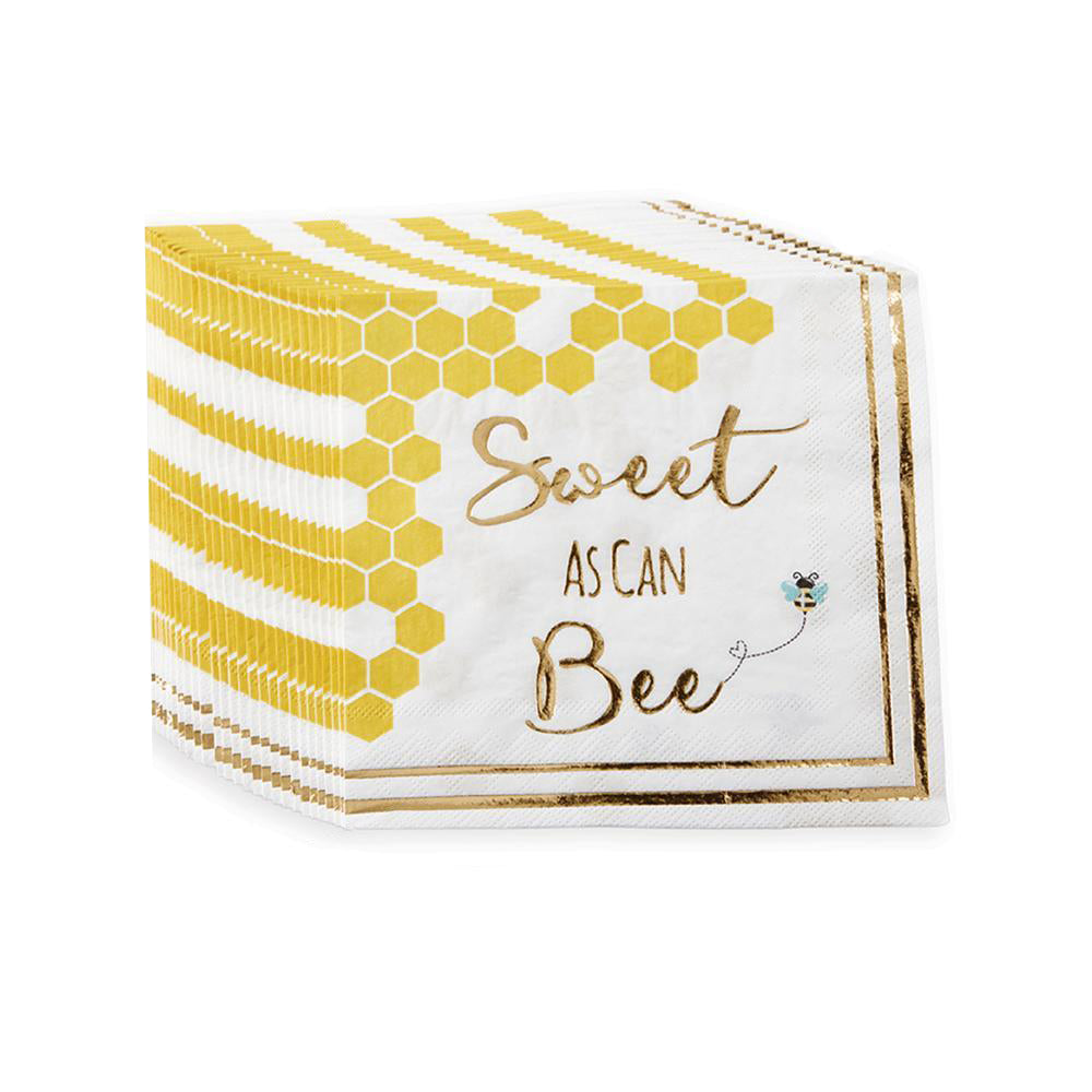 Sweet As Can Bee Lunch Napkins 30ct