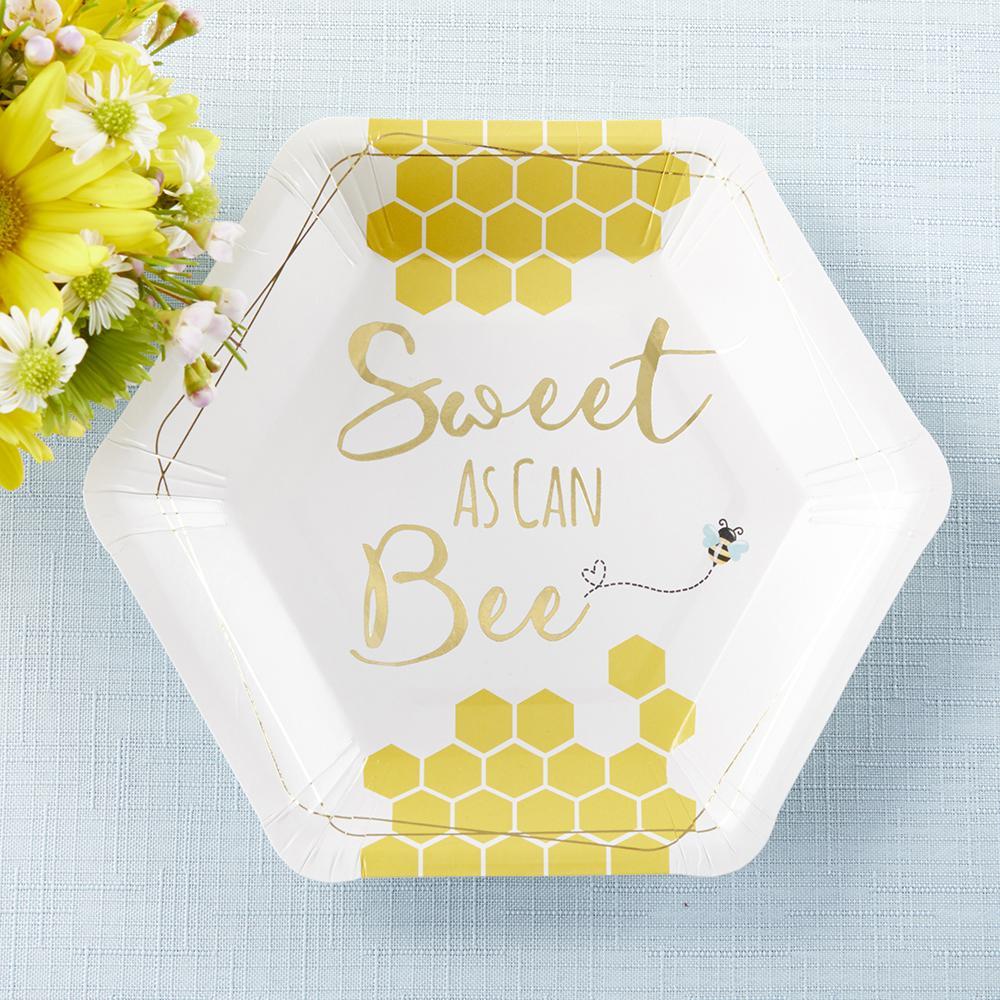 Sweet As Can Bee Dessert Plates 16ct