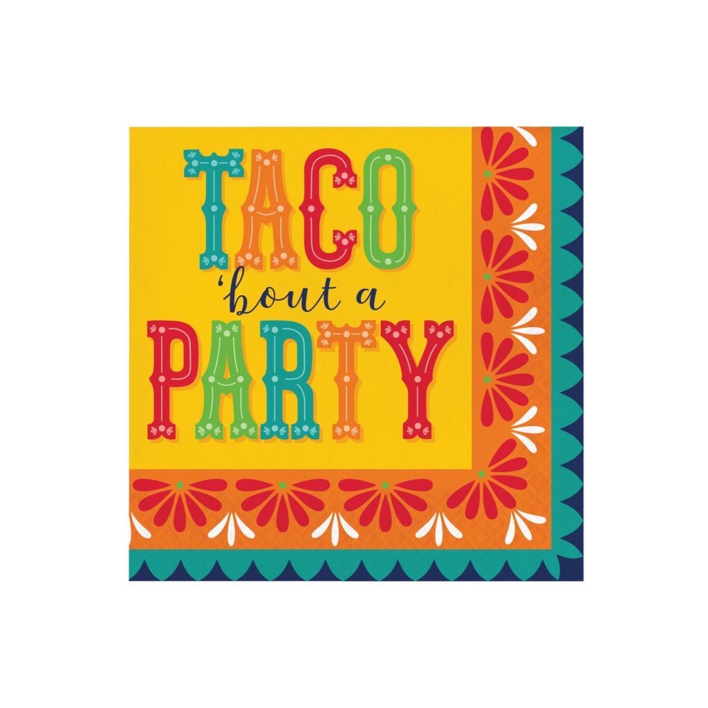 Taco ‘Bout A Party Lunch Napkins 16ct