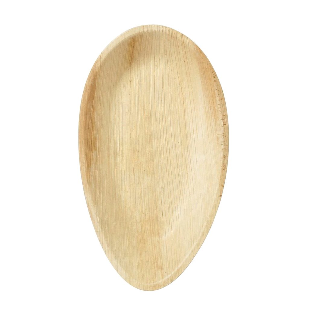 Tropical Palm Leaf Platters 6ct