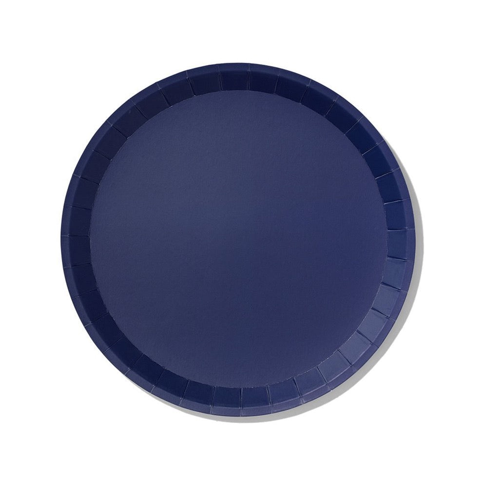 True Navy Blue Paper Lunch Plates 10ct