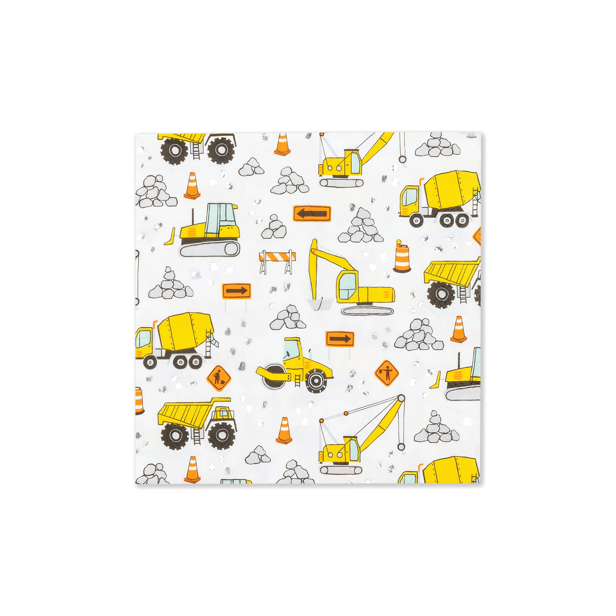 Under Construction Lunch Napkins 16ct