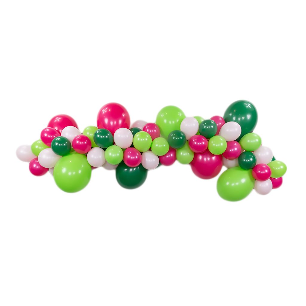 Pink & Green Balloon Garland Kit 6ft