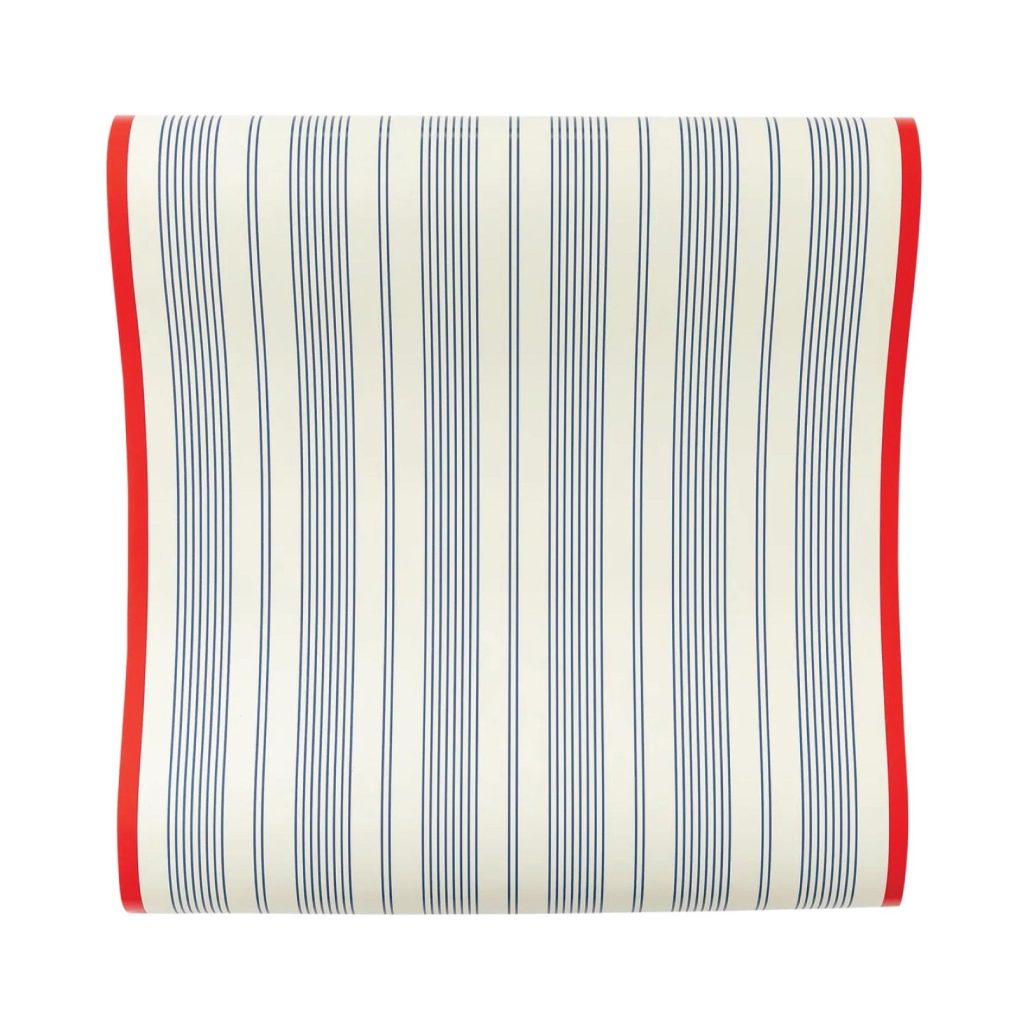 Americana Striped Paper Table Runner 10ft