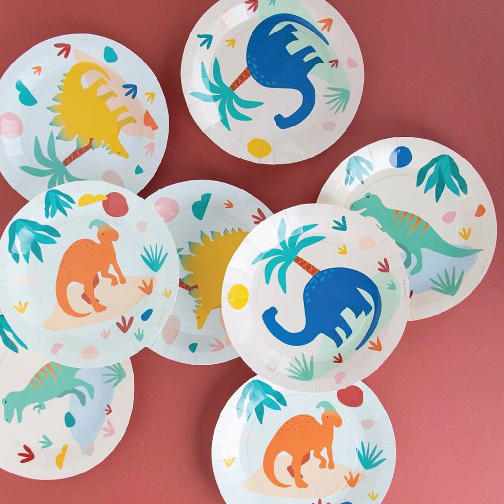 Dino Party Lunch Plates 8ct