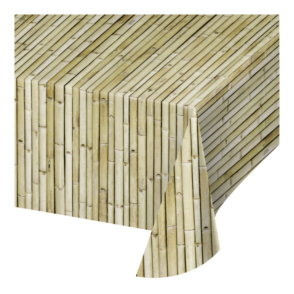 Bamboo Plastic Table Cover