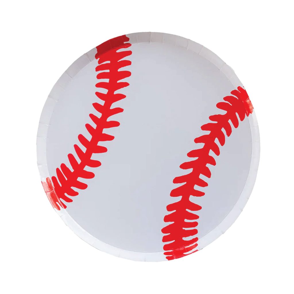 Baseball Dessert Plates 8ct