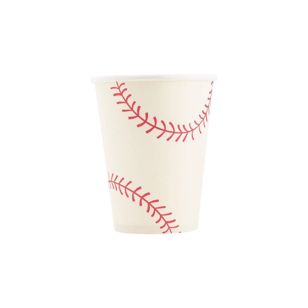 Baseball Paper Cups 8ct