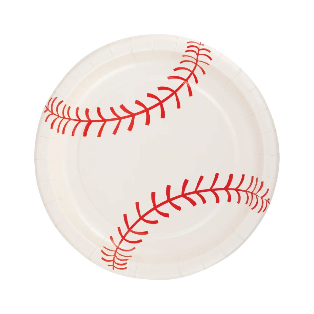 Baseball Lunch Plates 8ct