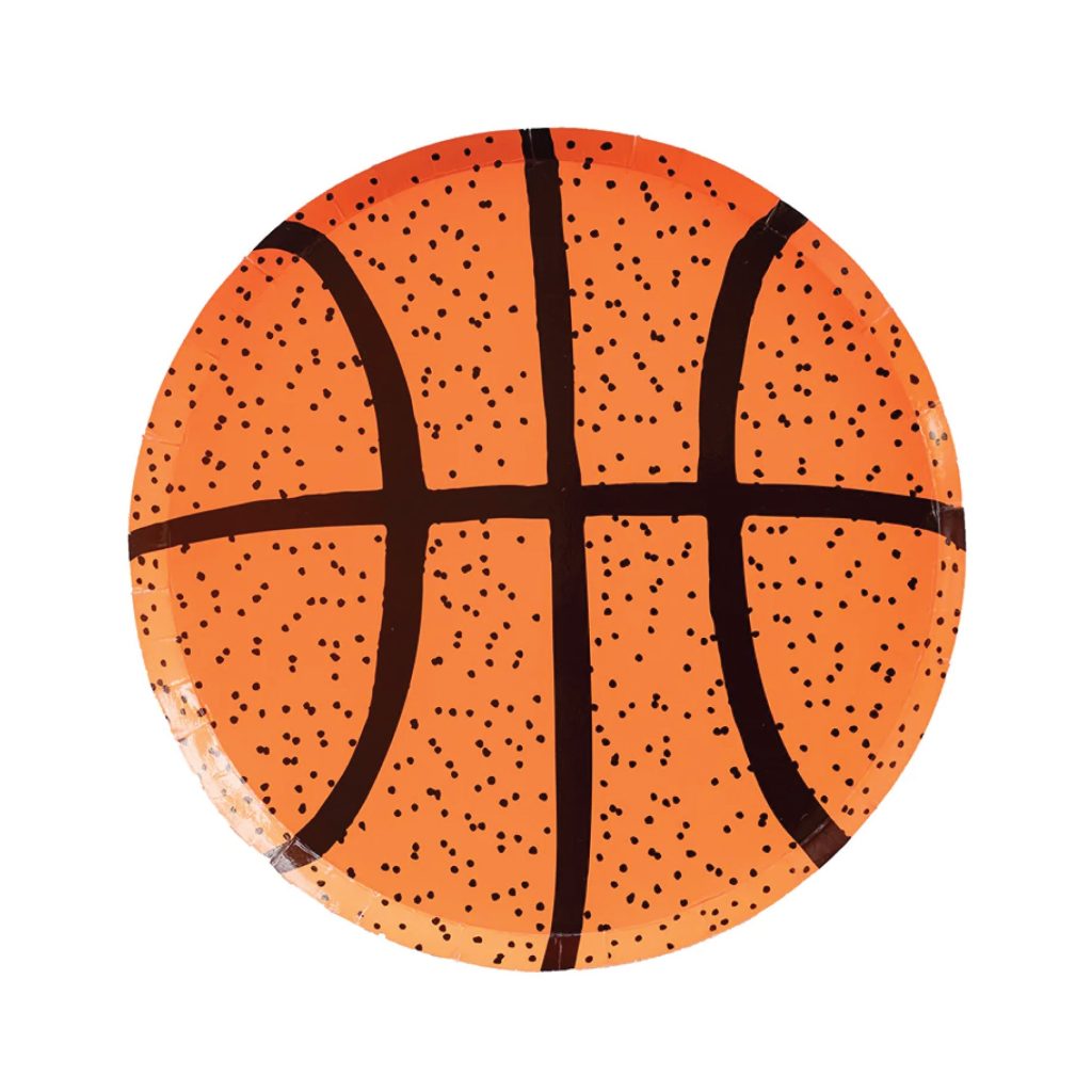 Basketball Dessert Plates 8ct