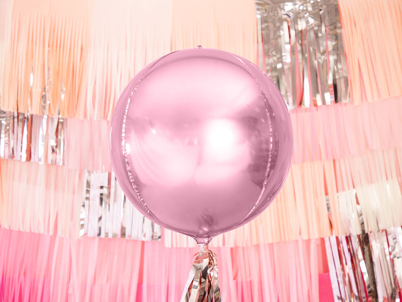 Pink Orbz Foil Balloon 16in