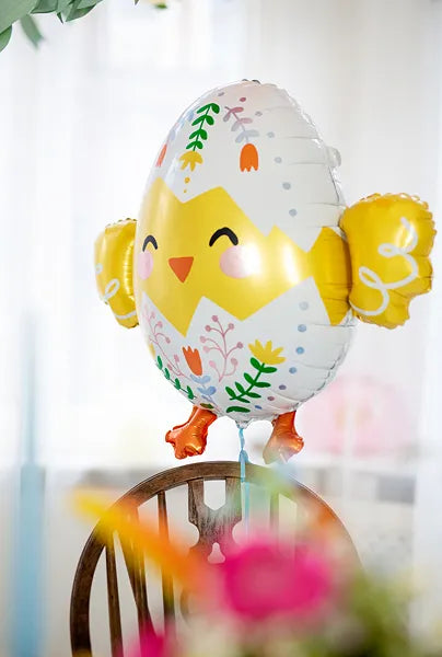 Easter Hatching Chick Balloon 22.5in