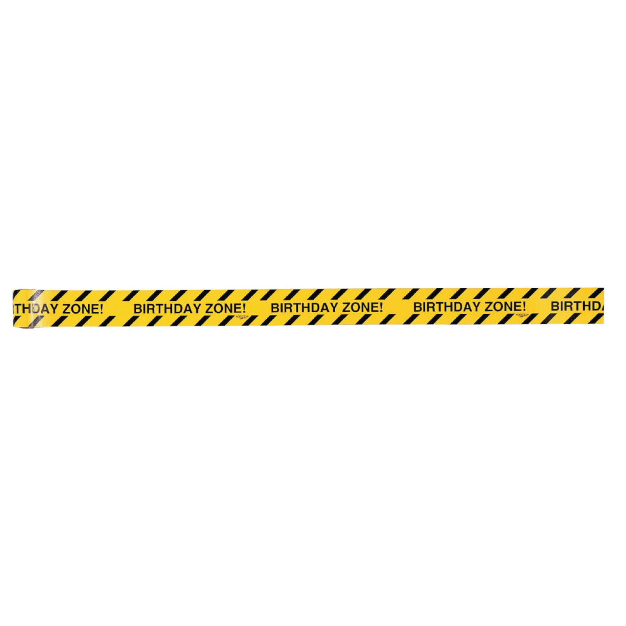 Caution Birthday Zone! Construction Tape