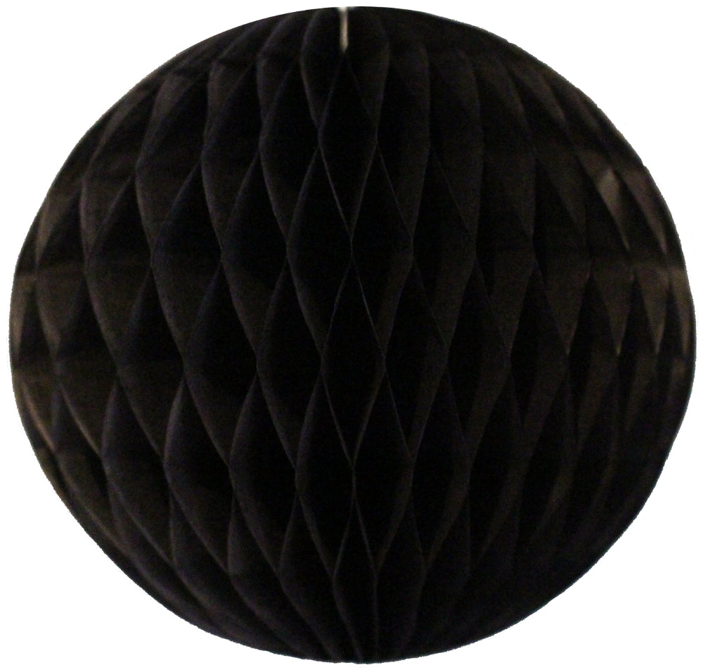 Black Honeycomb Tissue Ball