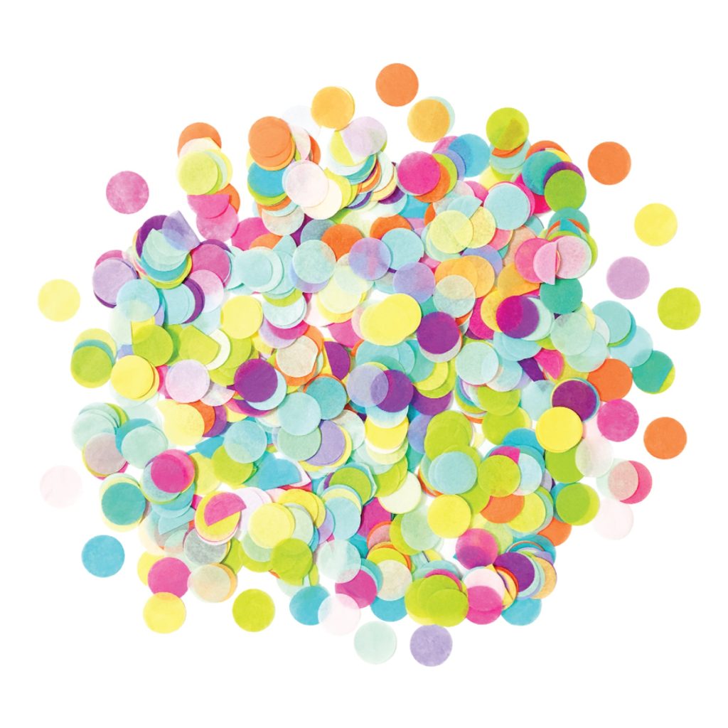 Bright Rainbow Confetti Pack