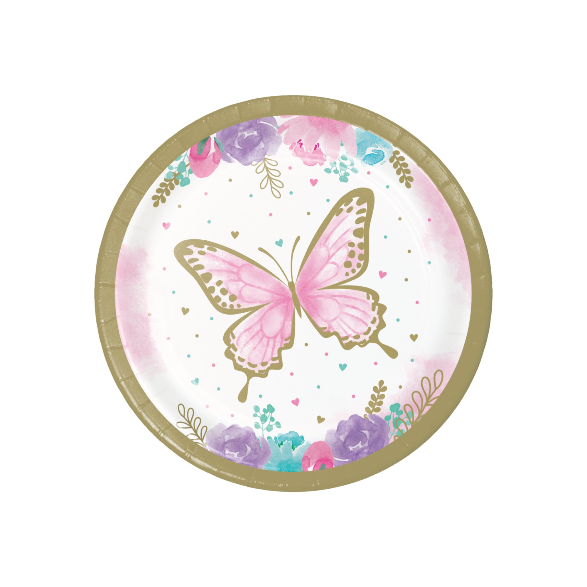 Butterfly Dessert Plates 8ct