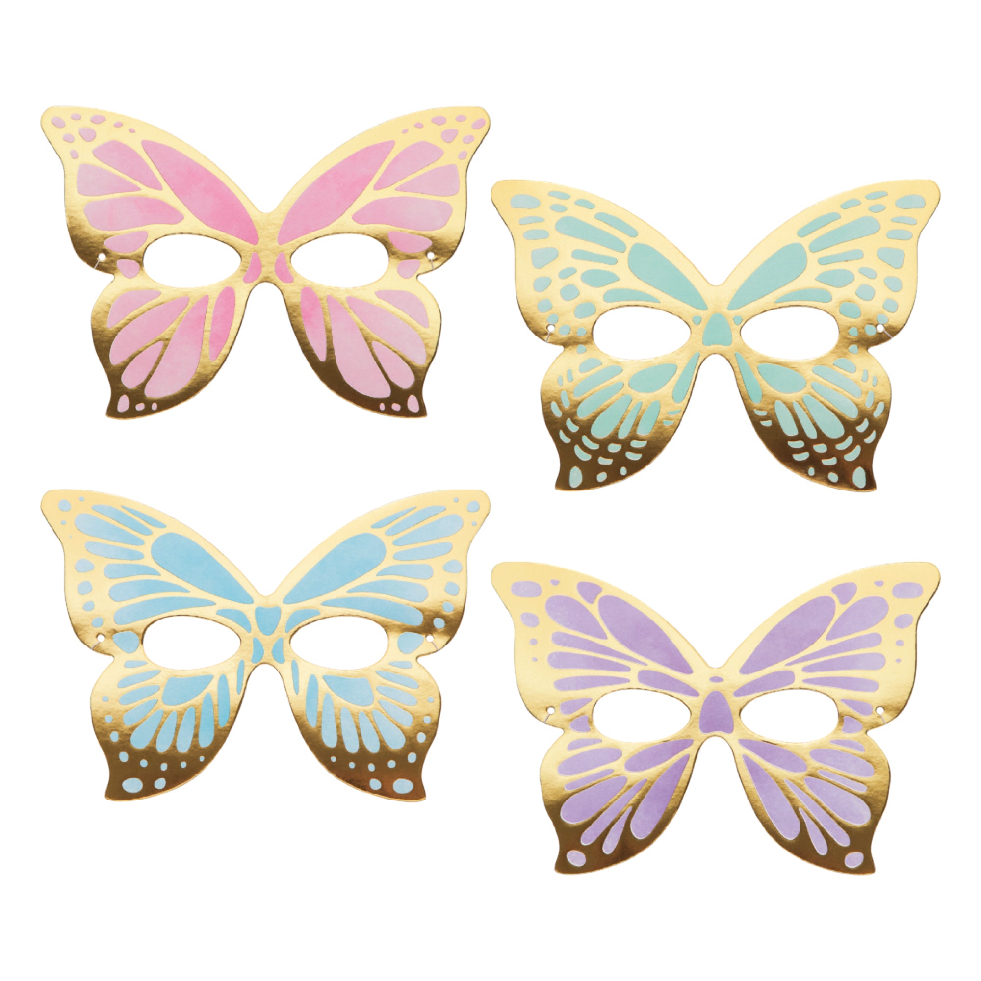 Butterfly Party Masks 8ct